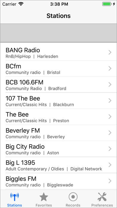 European Online Radio Stations screenshot 2