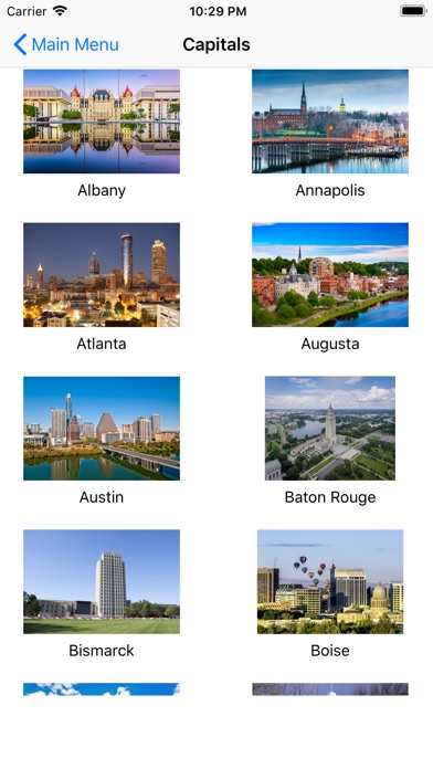 US States, Maps, Capitals Quiz screenshot 2