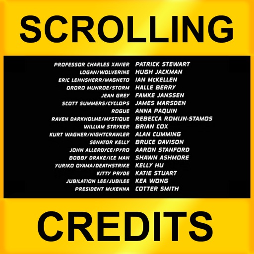 Scrolling Credits by Dating DNA, Inc.