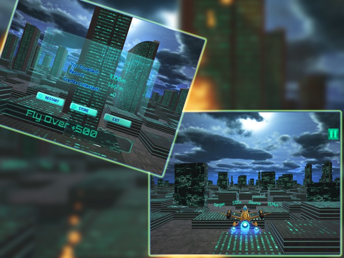 Infinite Space Racing Games