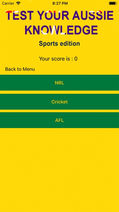 Aussie Sport Knowledge-Lite screenshot 3