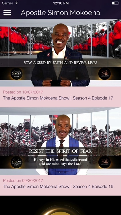 Apostle Simon Mokoena screenshot-4