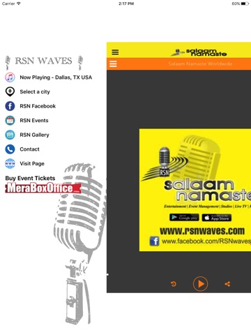 RSNWaves(Radio Salaam Namaste) screenshot 3