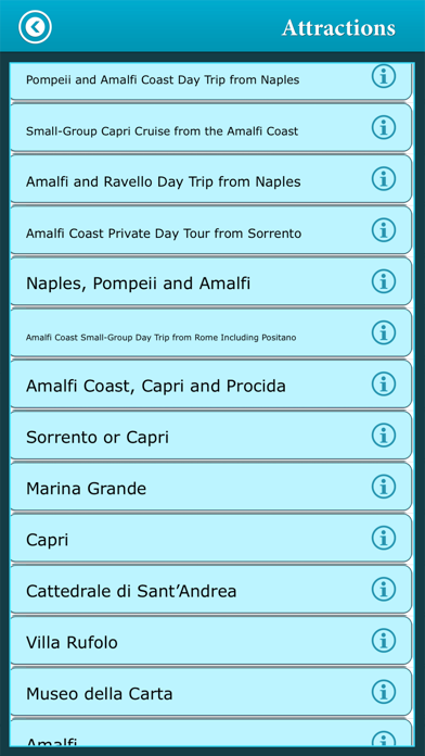 Great Amalfi Cost Island Guide screenshot 3