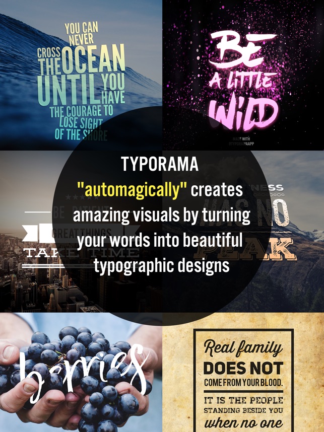 words poster maker