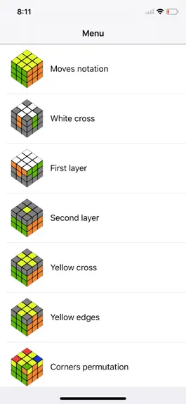 Game screenshot Guide for Rubik's Cube apk