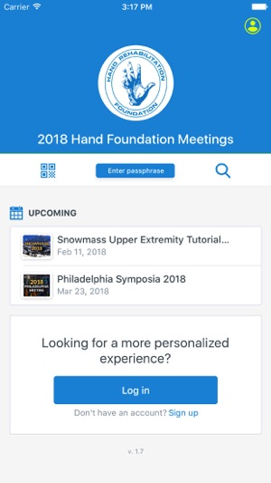 2018 Hand Foundation Meetings(圖2)-速報App