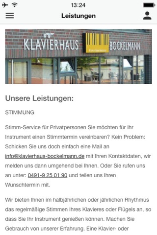 Klavierhaus Bockelmann screenshot 3
