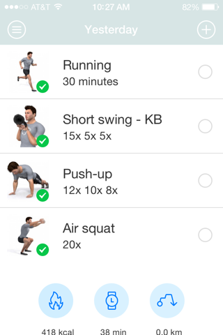 KANA Fitness screenshot 2