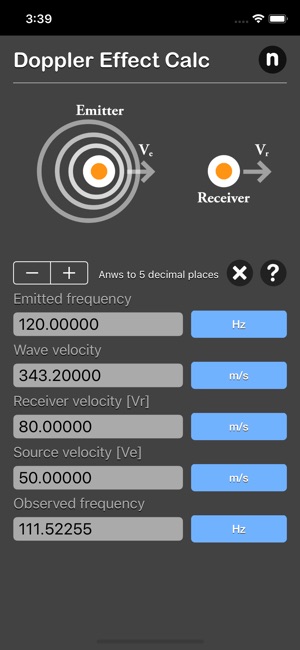 Doppler Effect Calculator(圖4)-速報App