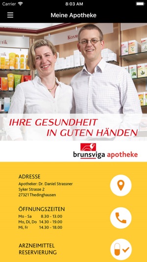 Brunsviga-Apotheke - Strassner