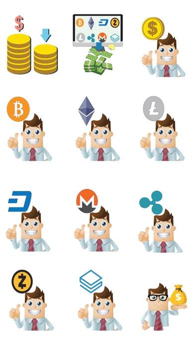 Crypto Man Stickers screenshot 3