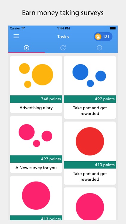 Curious Cat: Money for Surveys