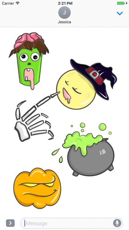 Super-Cute Halloween Stickers