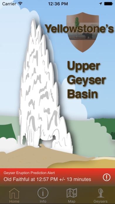How to cancel & delete Yellowstone Geysers - Upper from iphone & ipad 1
