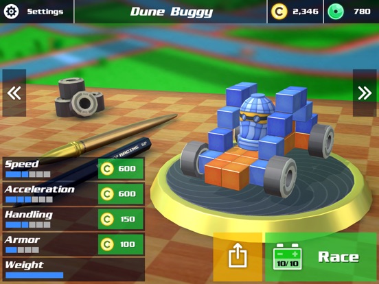 Blocky Racing для iPad