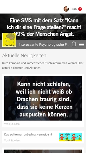 Get Psychologische fakten sprueche For Free