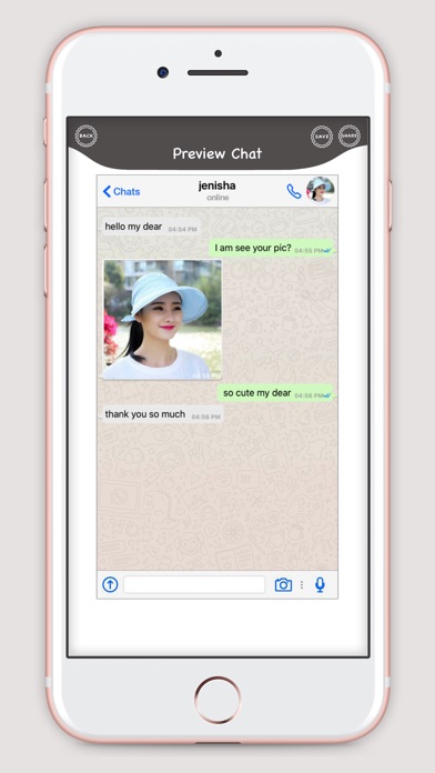 WhatsUp Prank Chat screenshot 4