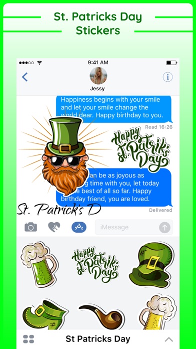 Happy St Patricks Day Sticker screenshot 2