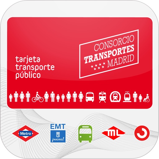 Tarjeta Transporte Público Crtm By Consorcio Regional De Transportes De Madrid 6354