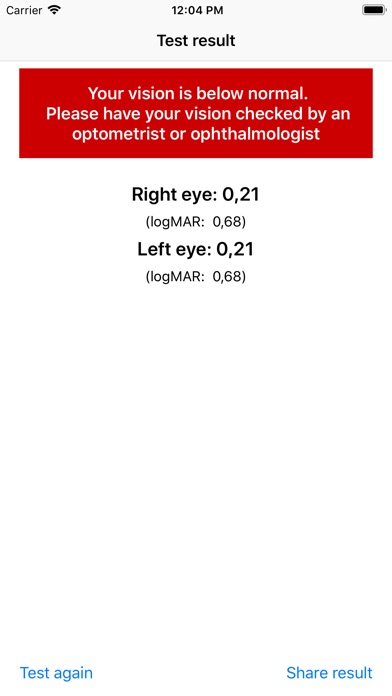 Eye Test - Visual Acuity screenshot 4