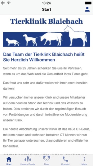 Tierklinik Blaichach(圖2)-速報App