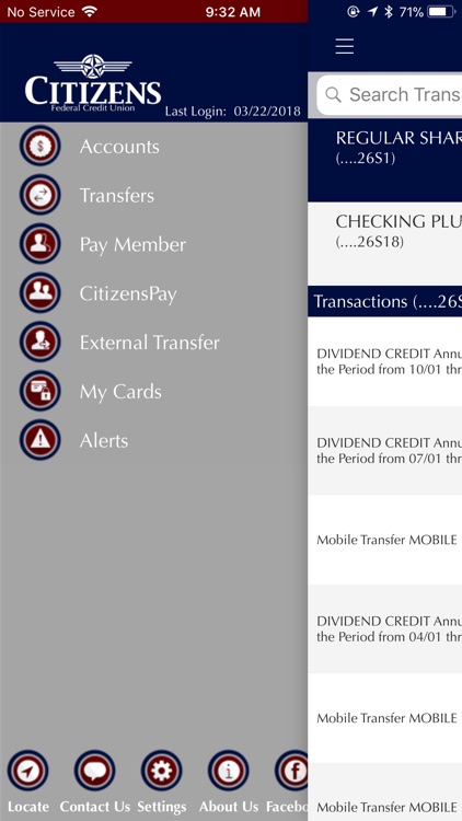 Citizens FCU Mobile App