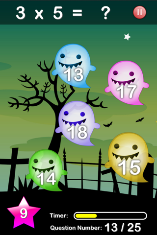 Halloween Maths screenshot 3