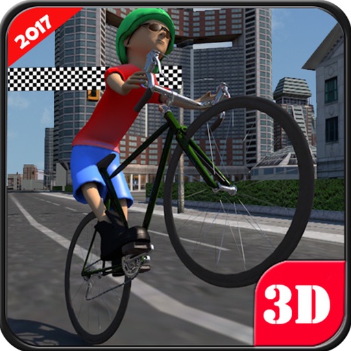 Bicycle Traffic Racing Rider