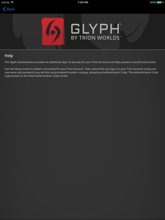 Glyph trion worlds serial key