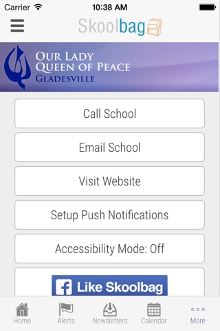 Our Lady Queen of Peace Gladesville - Skoolbag screenshot 4