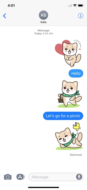 Lovely Doggy Sticker Pack(圖4)-速報App