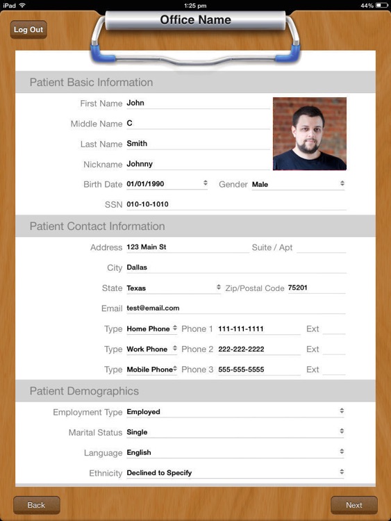 MacPractice Clipboard 9.5