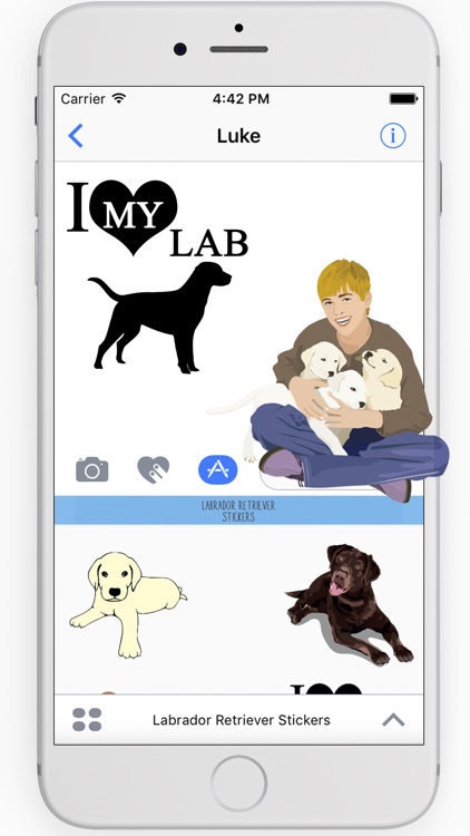 Labrador Retriever Stickers