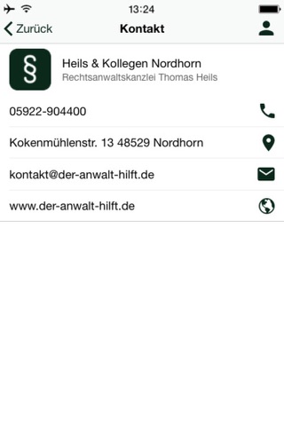 Anwaltskanzlei Heils&Kollegen screenshot 3