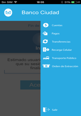 Banca Móvil Ciudad screenshot 2