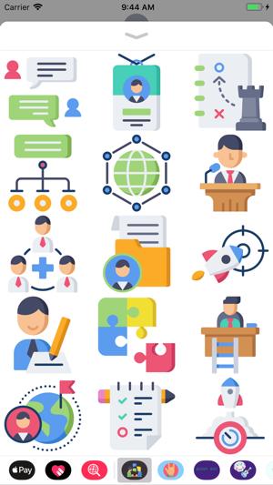 Corporate Teamwork Stickers(圖2)-速報App