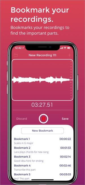 ClipNotes: Audio Bookmarks(圖1)-速報App