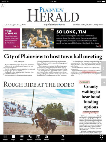 Plainview Herald - náhled