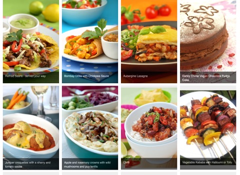 Vegetarian and vegan recipes screenshot 4