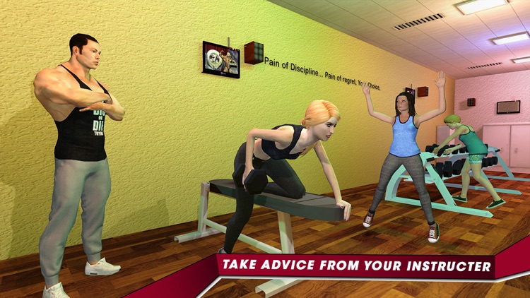 Virtual Gym Girl Fitness Yoga screenshot-3