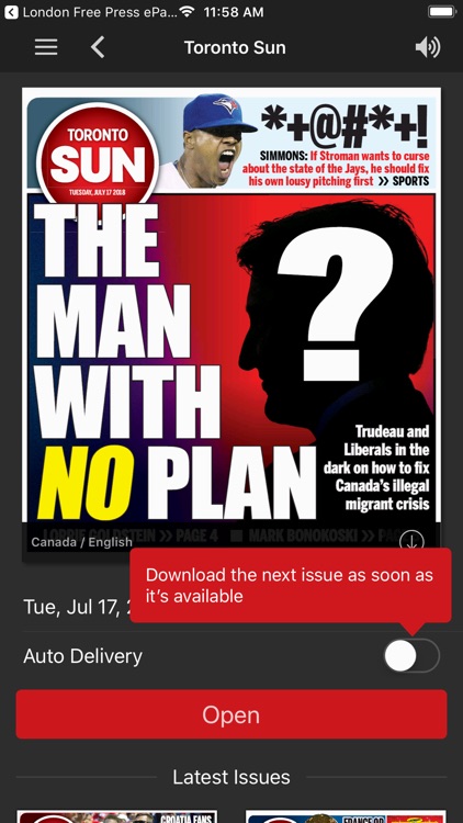 Toronto Sun ePaper
