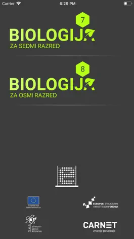 Game screenshot e-Škole Biologija 7 & 8 apk