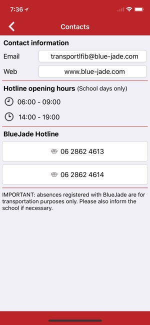 Blue Jade LFIB School Minibus(圖2)-速報App