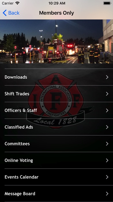 IAFF 1828 screenshot 2