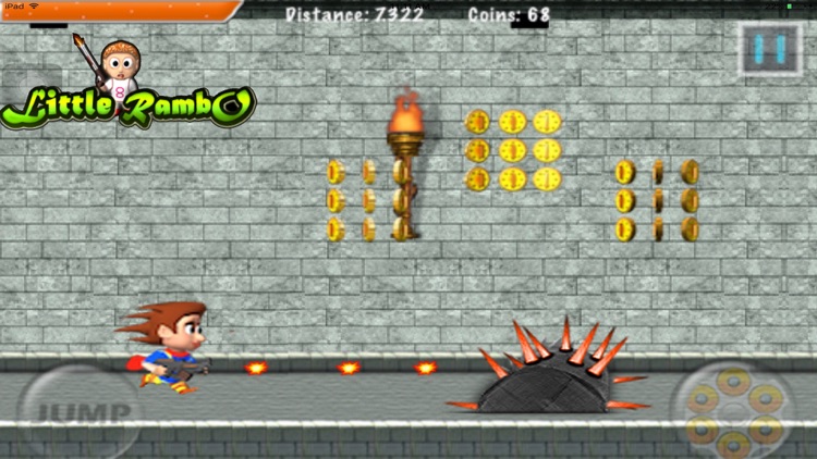 Little Rambo Shooting & Racing screenshot-3