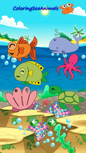 Coloring Sea Animals(圖2)-速報App