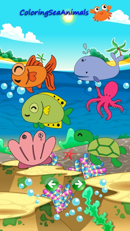 Coloring Sea Animals