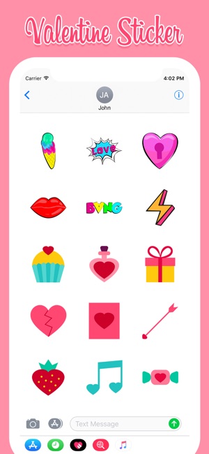 Valentine's Love  Emojis(圖2)-速報App