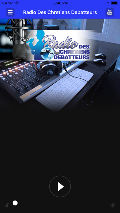 How to cancel & delete Radio Des Chretiens Debatteurs from iphone & ipad 1